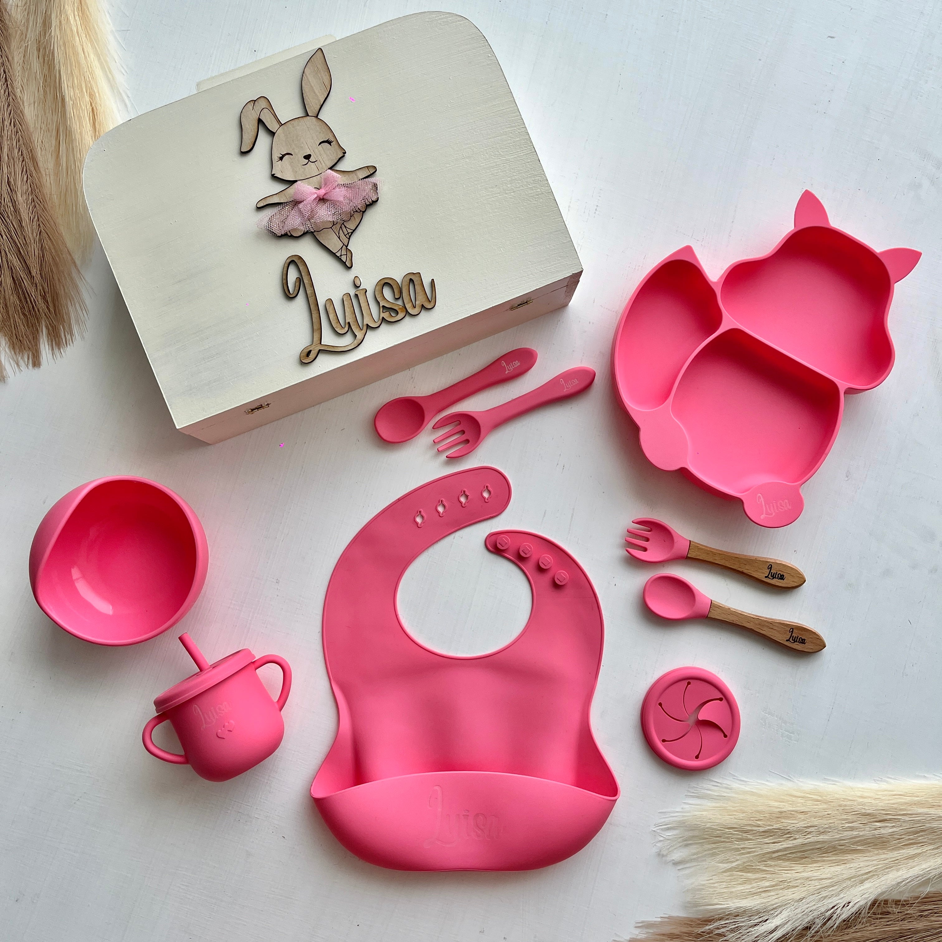 Vajilla para bebé ardilla