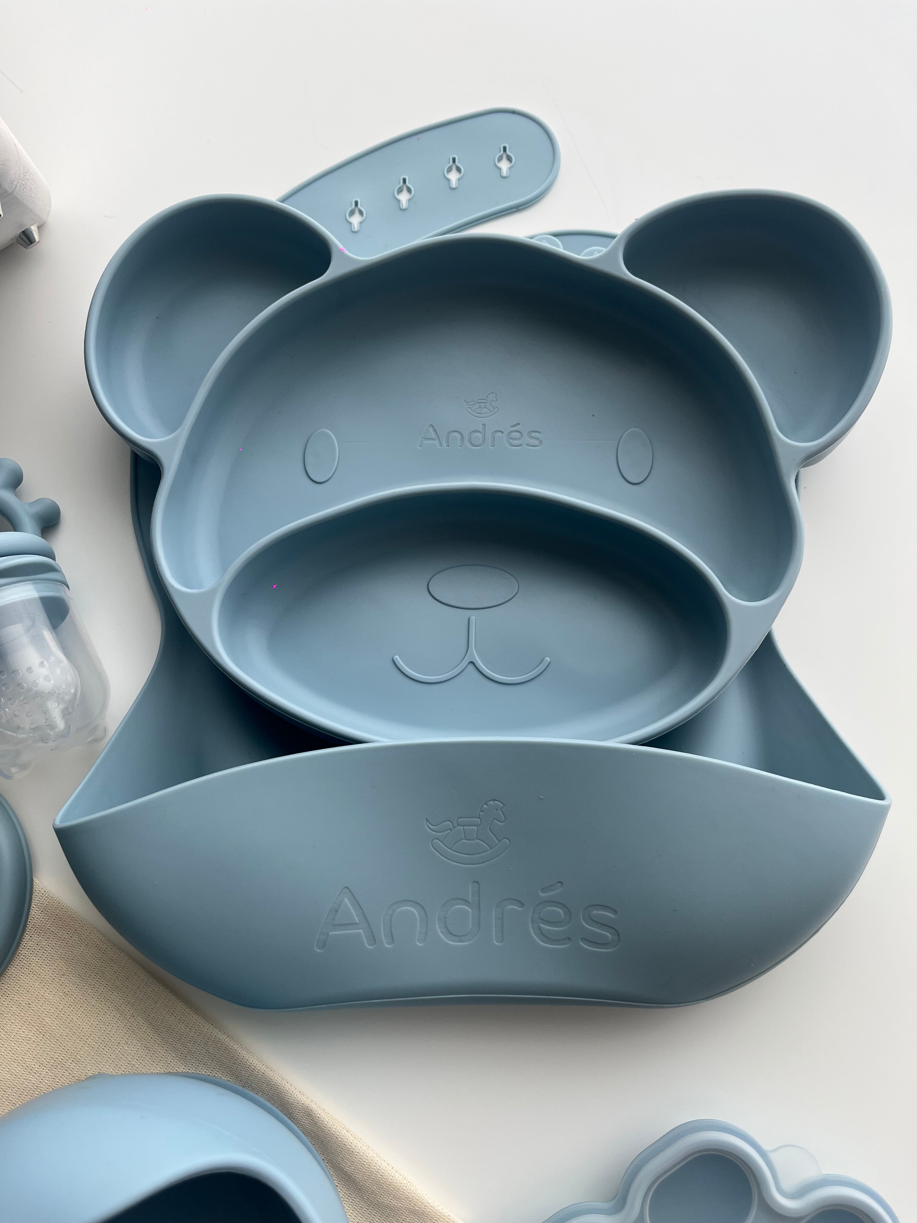 Vajilla para bebé teddy