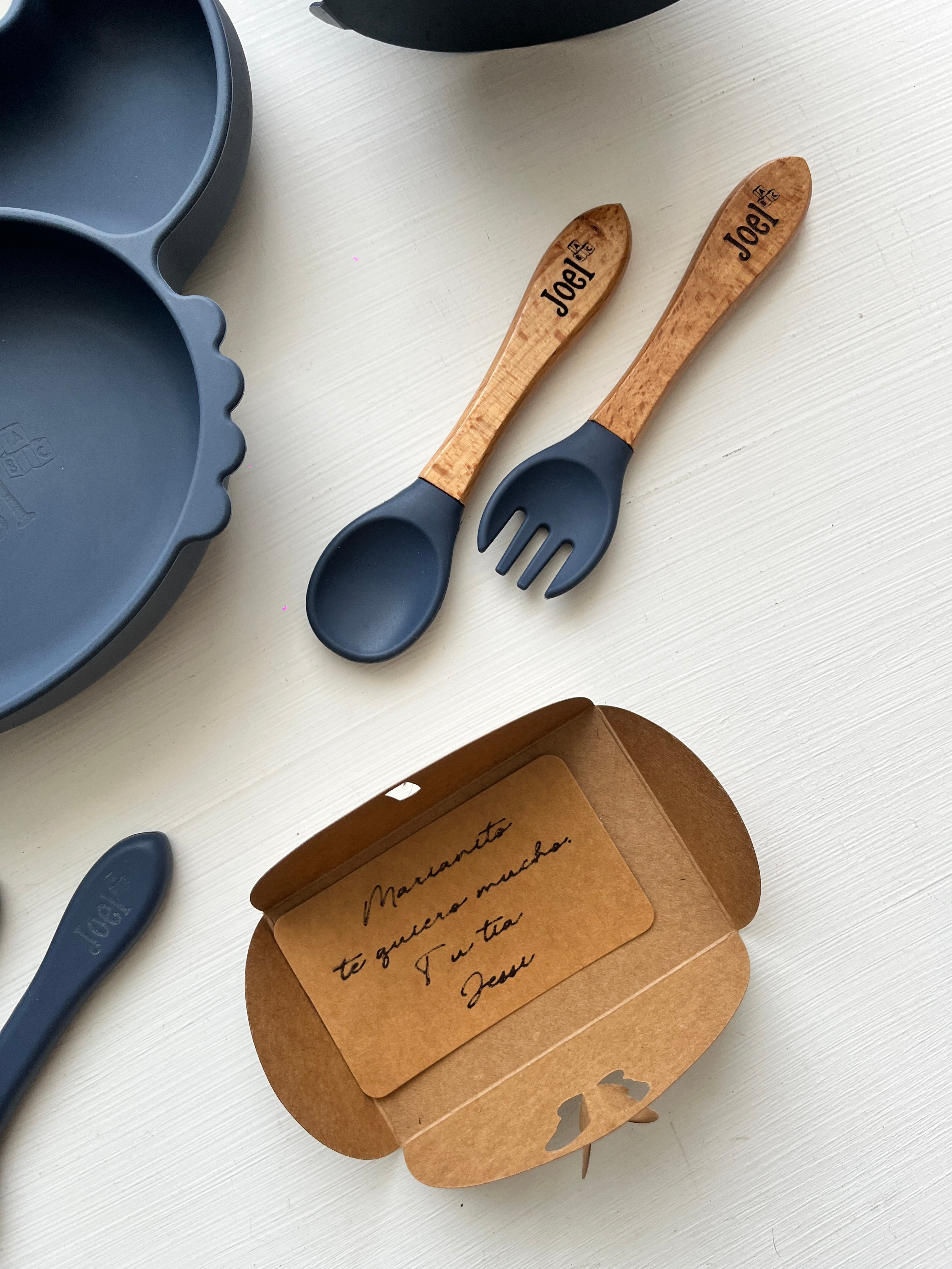 Vajilla para bebé cangrejo